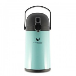 TERMO THERMOS SIFON 1.5 LTS EXTERIOR ACERO INTERIOR VIDRIO AQUA E6