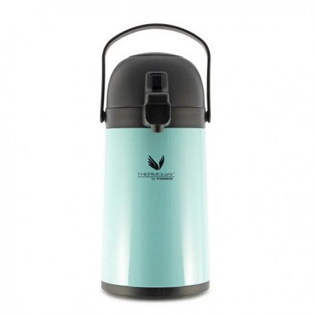 TERMO THERMOS SIFON 1.5 LTS EXTERIOR ACERO INTERIOR VIDRIO AQUA E6