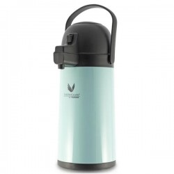 TERMO THERMOS SIFON 1.9 LTS EXTERIOR ACERO INTERIOR VIDRIO AQUA E6