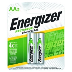 PILA RECARGABLE ENERGIZER BLISTER AAX2 2000 MAH