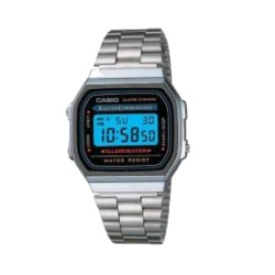 RELOJ CASIO A-168WA-1 Box+Ex.