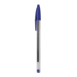 LAPIZ PASTA BIC CRISTAL AZUL