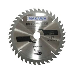 DISCO SIERRA PARA MADERA 4.5" X40T MAKAWA