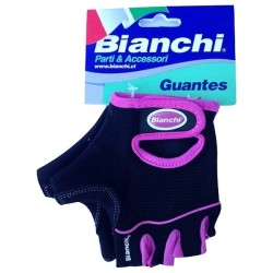 GUANTE BIANCHI MTB GEL DAMA NEGRO MAGENTA TALLA L