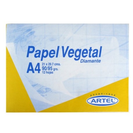 SOBRE PAPEL VEGETAL A4 60/65GR. ARTEL