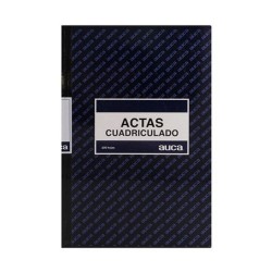 LIBRO ACTAS CUADRICULADO 200 HJS. AUCA