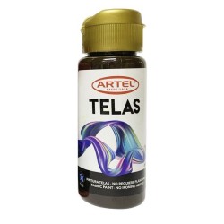 PINTURA TELA CAFE OSCURO FRASCO 60 ML COLOR 69