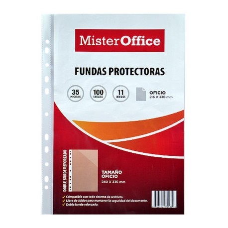 FUNDAS PROTECTORA OFICIO MR OFFICE 35MIC