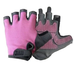 GUANTES MUJER ROAD & TRIAL COLORES LILA S-M-L-XL TEKNO