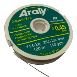 NYLON 0.45 MM MULTICOLOR 100 MT ARATY