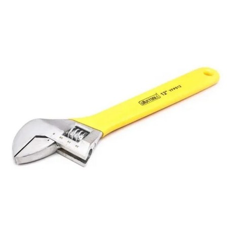 LLAVE FRANCESA 12" MANGO AMARILLO UYUSTOOLS