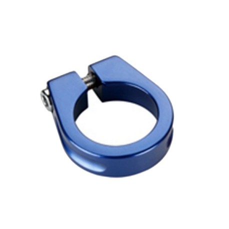 ABRAZADERA PARA SILLIN ALUMINIO 28.6 ALLEN AZUL