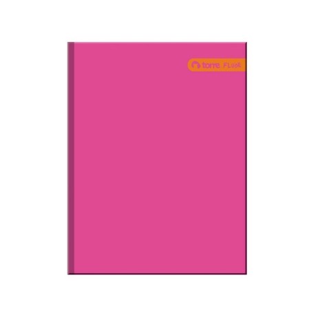 CUADERNO TOP FLUOR 7MM 120H ROSADO