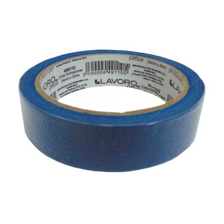 CINTA ENMASCAR 24X20 MM AZUL LAVORO