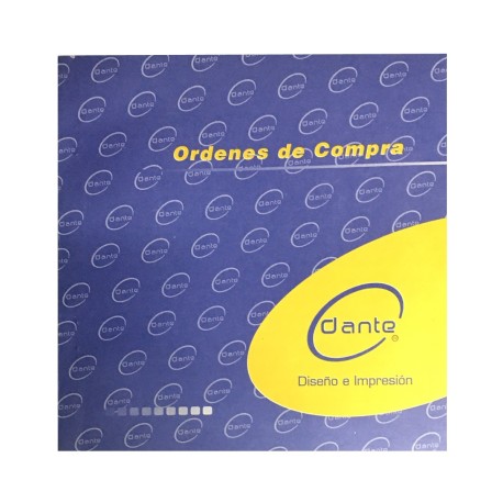 ORDEN DE COMPRA DUPLICADA DANTE