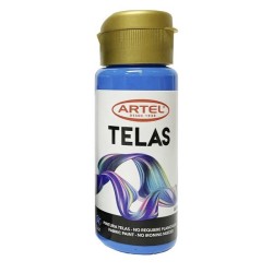 PINTURA TELA CELESTE FRASCO 60 ML COLOR 47 E4