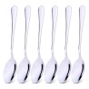 PACK 6 CUCHARAS SOPA COCINA ACERO INOXIDABLE MULI