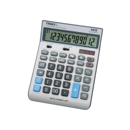 CALCULADORA DE ESCRITORIO TRULY TR-960-12 DIGITOS FDS