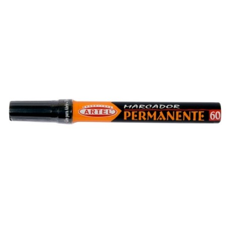 MARCADOR ARTEL PERMANENTE P/BISELADA 60 NEGRO