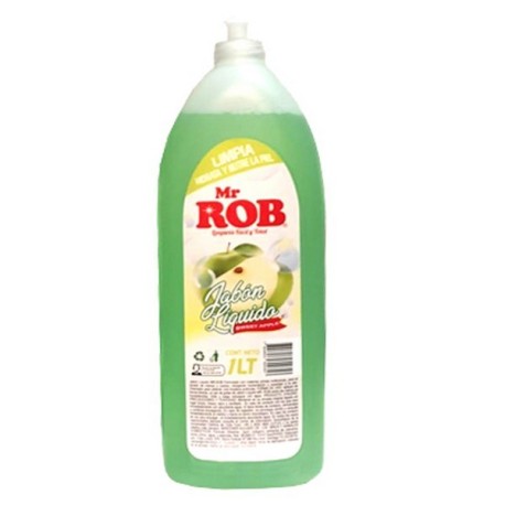 JABON LIQUIDO MANZANA MR. ROB 1LT