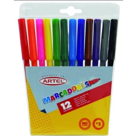 LAPIZ SCRIPTO 12 COLORES ARTEL