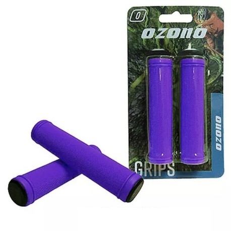 PUÑO MTB OZONO TIPO LOCK TPE 188 PURPURA TEKNO