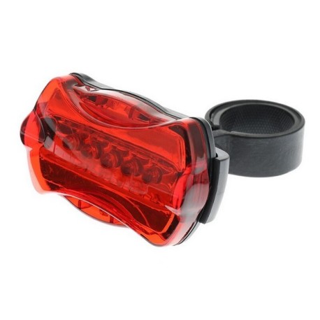 LUZ ROJA 6LED PARA BICICLETA SUPER BRILLANTE ELEKTRO