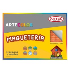 CARPETA MAQUETERIA ARTEL MAQUETERIA 6 PLIEGOS 25 X 35 CM