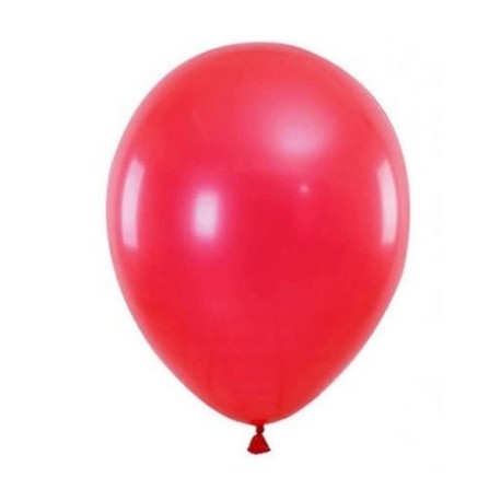 GLOBO N°9 ROJO 50 UND BIG PARTY