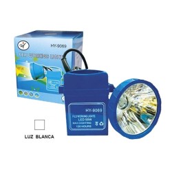 FOCO MINERO AZUL 55 W LUZ BLANCA HY-9069 YAFU SOL