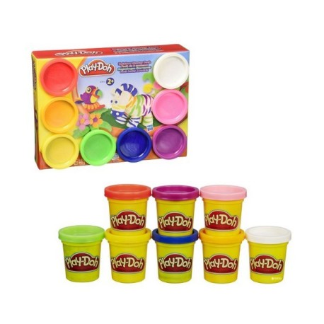 MASA PLAY DOH PACK 8 UNIDADES