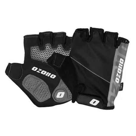 GUANTES OZONO CG-1452 NEGRO/GRIS M TEKNO