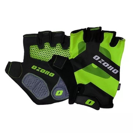 GUANTES OZONO LCL-59983 NEGRO/VERDE L TEKNO