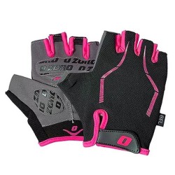 GUANTES OZONO CORTO AIR CONFORT TK-30 BK/FUXIA M-L TEKNO