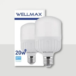 AMPOLLETA LED HAMMER WELLMAX 20W LUZ FRIA ESPOL