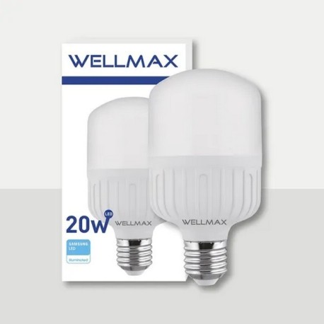 AMPOLLETA LED HAMMER WELLMAX 20W LUZ FRIA ESPOL