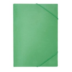 CARPETA PORTA DOCUMENTOS CON ELASTICO OFICIO VERDE FULTONS