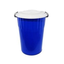 PAPELERO BASURERO CONTENEDOR BASKET 35LT CON TAPA CLIP