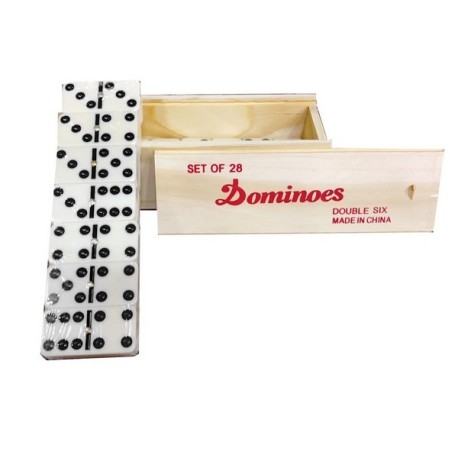 DOMINO EN CAJA DE MADERA MULI