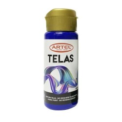 PINTURA TELA AZUL VIOLETA 60 ML COLOR 46