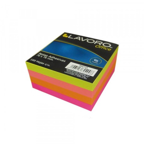 NOTA ADH 654 76X76 MM 100 HJS 4 UN PASTEL FULTONS