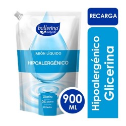 JABON LIQUIDO HIPOALERGENICO DOYPACK 900 ML BALLERINA