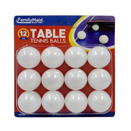 PELOTA DE PING PONG SET 12 UNIDADES MULI