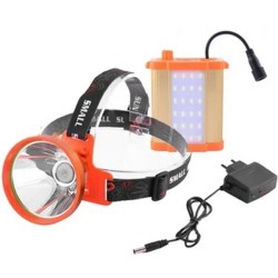 FOCO LINTERNA MINERO LED RECARGABLE JC19-3 50W PESCA Y CAZA YAFU