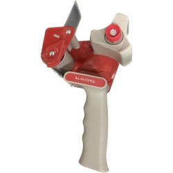 DISPENSADOR CINTA EMBALAJE CON MANGO METAL Y PLASTICO LAVORO