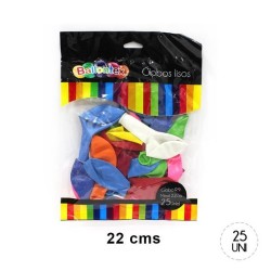 GLOBOS LISOS MIX COLOR R9 25UN ANDRETTI