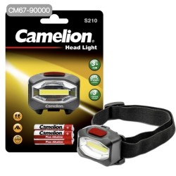 LINTERNA MANOS LIBRES CAMELION LED 100 LUMENS C/3AAA S210-3L ESPOL