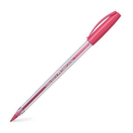 BOLIGRAFO FABER-CASTELL TRILUX 032 M ROSADO