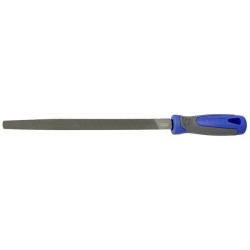 LIMA TRIANGULAR 8" MANGO PLASTICO STEELTOOLS SULI