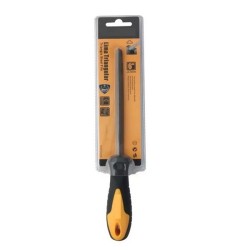 LIMA TRIANGULAR 6" MANGO PLASTICO TOOLMAK SULI